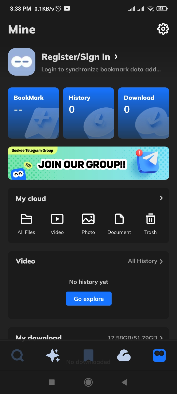 Screenshot Of Seekee Download